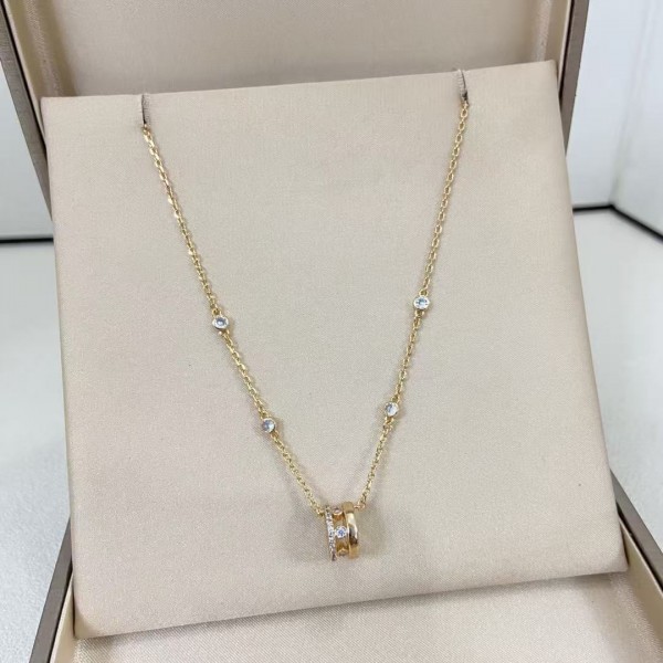 Classic brand Messika necklace new style diamond round shape necklace