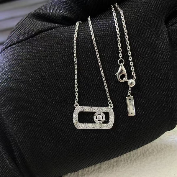 Classic Brand Messika necklace New Double Row Diamond Activity Bead Necklace Factory Direct Sales Free Shipping