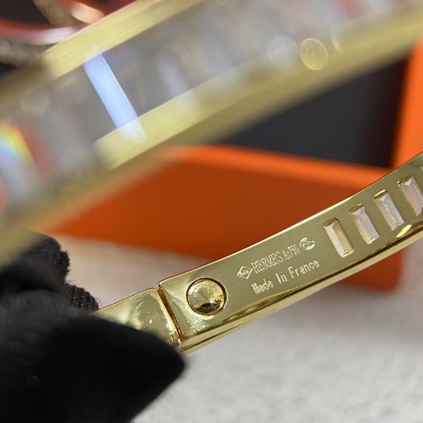 Luxury brand Hermes bracelet New Product Full Diamond Pig Nose Bracelet factory direct sales free shipping