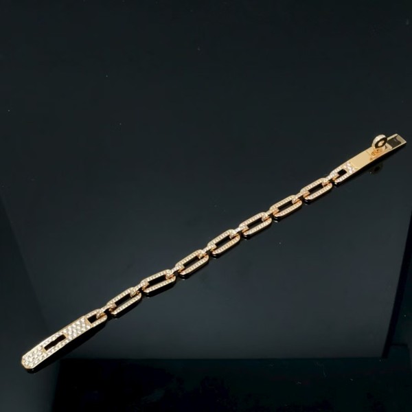 Luxury brand Hermes bracelet New Starry Sky Full Diamond Pig Nose Bracelet factory direct sales free shipping