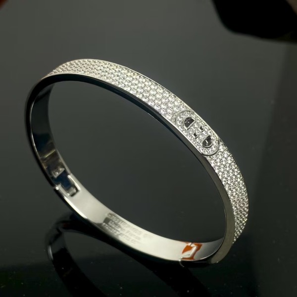 Luxury brand Hermes bracelet New Full Diamond Pig Nose Bracelet factory direct sales free shipping