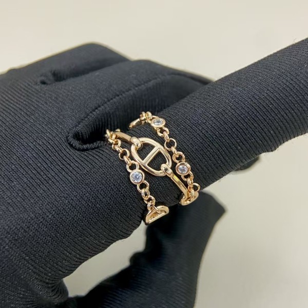 Luxury brand Hermes Ring New Pig Nose Ring factory direct sales free shipping