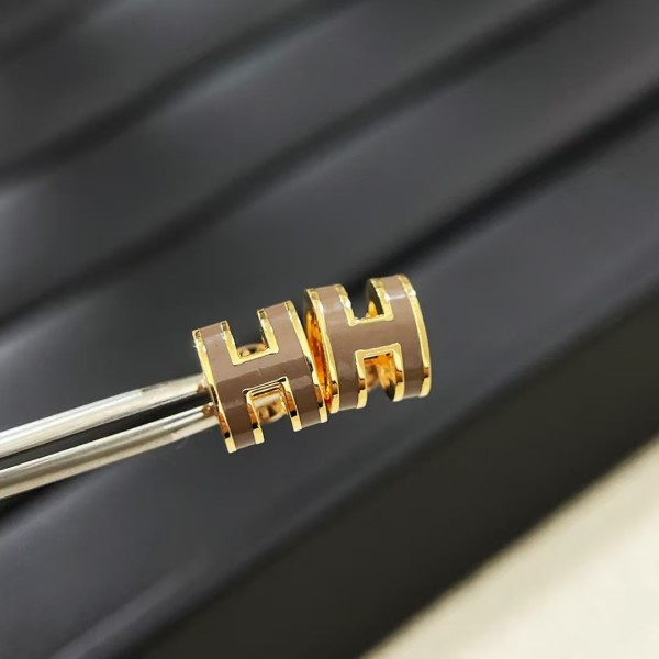 Luxury brand Hermes earrings Classic Mini H Earrings factory direct sales free shipping