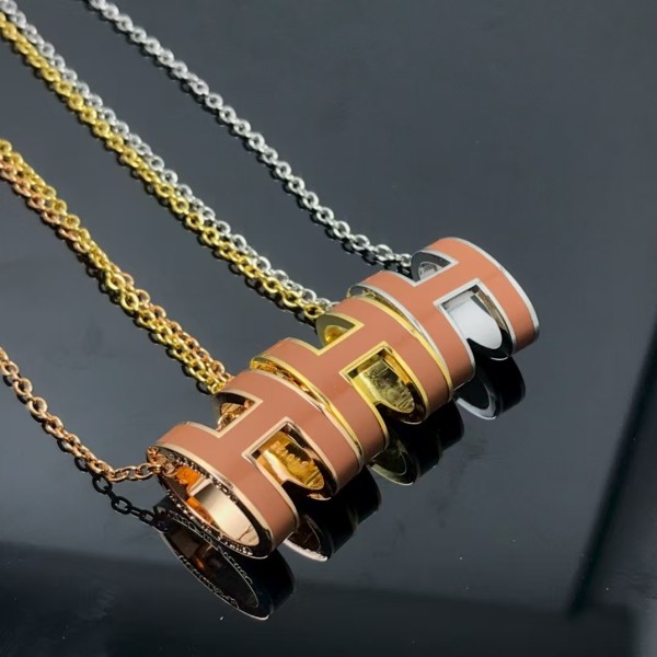 Luxury brand Hermes Necklace New color H necklace factory direct sales free shipping