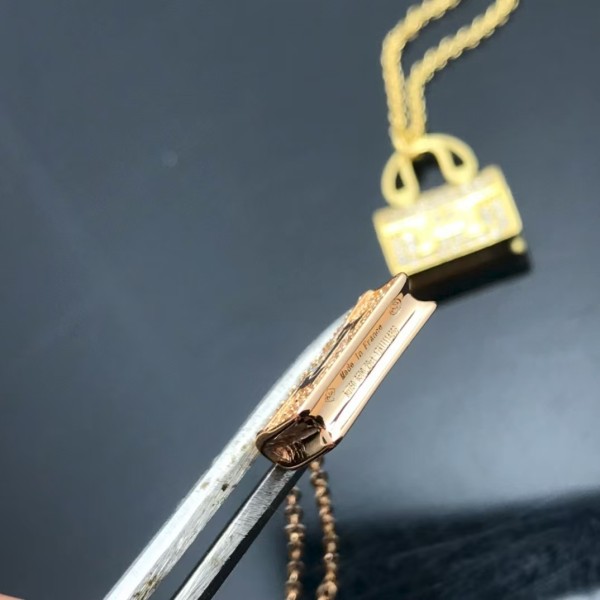 Luxury brand Hermes Necklace New High Quality H Starry Sky Lock Bag Necklace factory direct sales free shipping