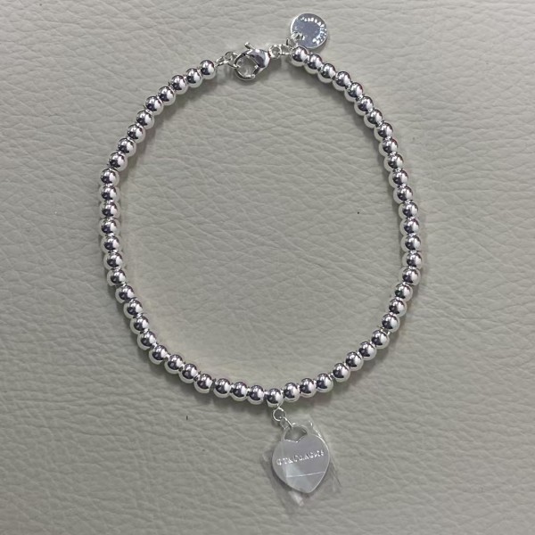 Classic Brand Tiffany Bracelet New product with diamond heart bracelet Factory Direct Sales Free Shipping