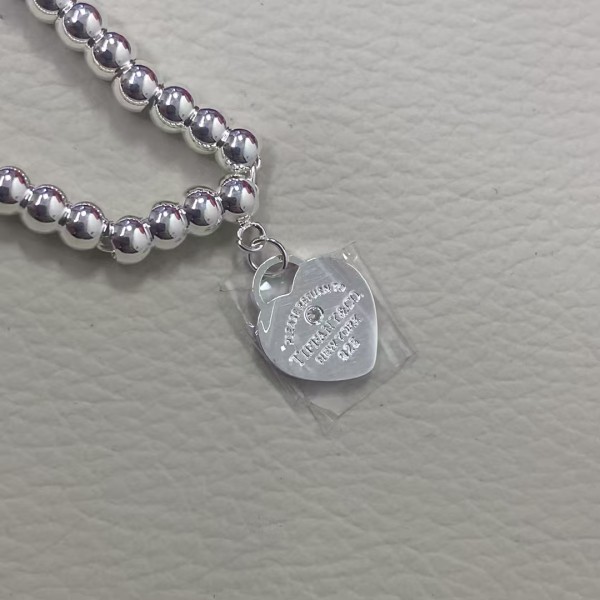 Classic Brand Tiffany Bracelet New product with diamond heart bracelet Factory Direct Sales Free Shipping