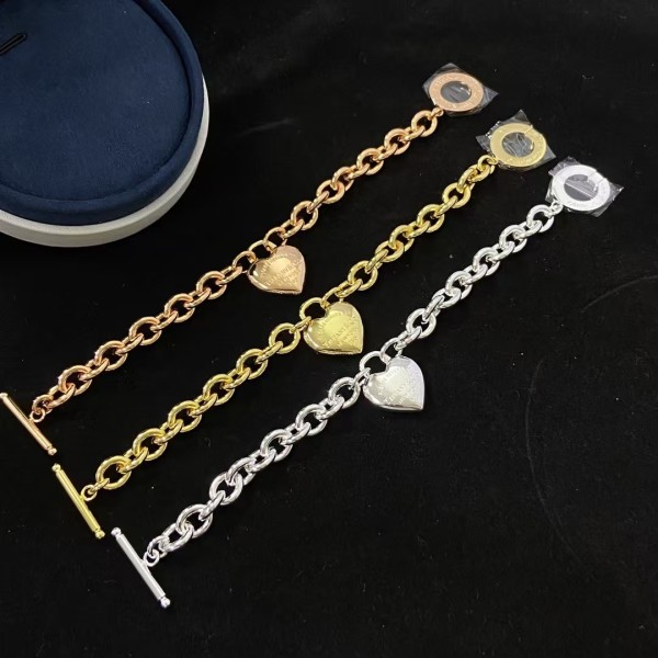 Classic Brand Tiffany Bracelet New 3D Love Bracelet Factory Direct Sales Free Shipping