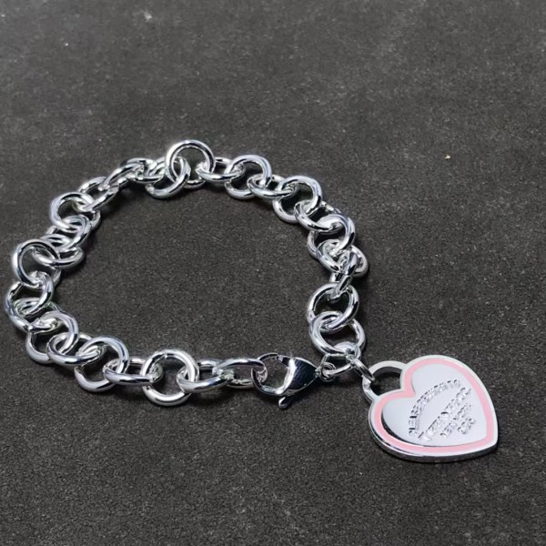 Classic Brand Tiffany Bracelet New Love Color Bracelet Factory Direct Sales Free Shipping 