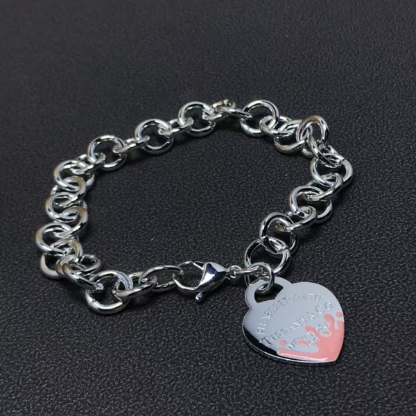 Classic Brand Tiffany Bracelet New boutique heart-shaped bracelet Factory Direct Sales Free Shipping