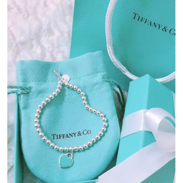 Classic Brand Tiffany Bracelet New Beaded Love Enamel Bracelet Factory Direct Sales Free Shipping