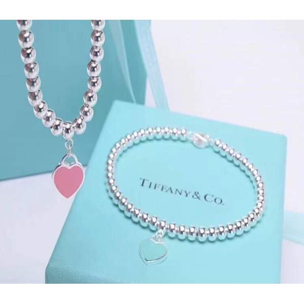Classic Brand Tiffany Bracelet New Beaded Love Enamel Bracelet Factory Direct Sales Free Shipping