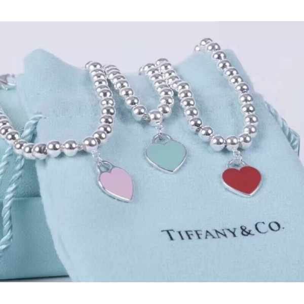 Classic Brand Tiffany Bracelet New Beaded Love Enamel Bracelet Factory Direct Sales Free Shipping