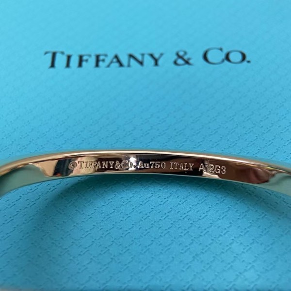 Classic Brand Tiffany Bracelet New Half Diamond U-Lock Bracelet Factory Direct Sales Free Shipping 