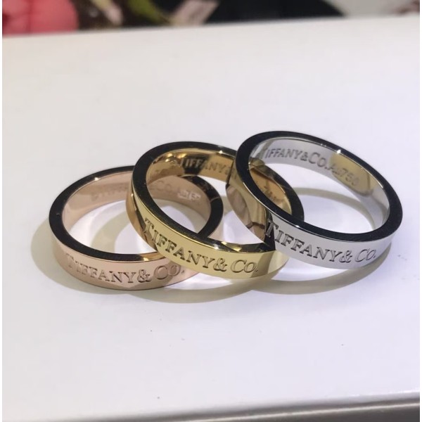 Classic brand Tiffany New couple ring Factory Direct Sales with Free Shipping