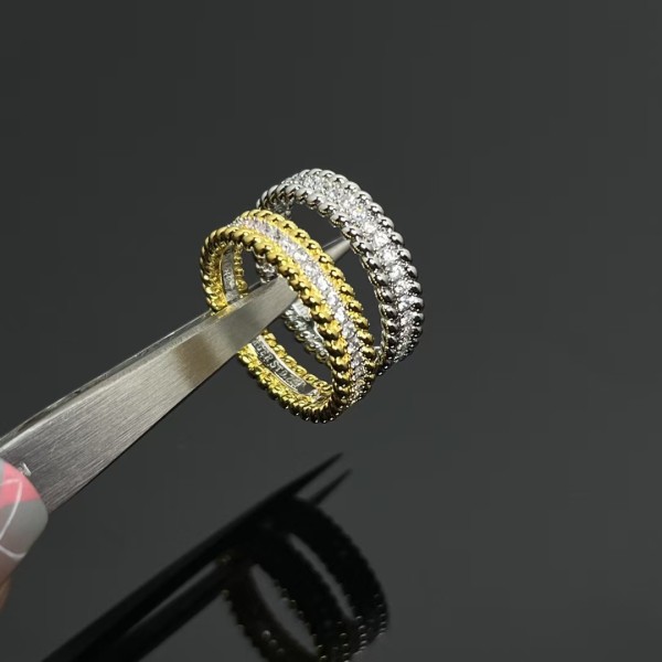 Classic brand Tiffany New product row of diamond rings Factory Direct Sales with Free Shipping 