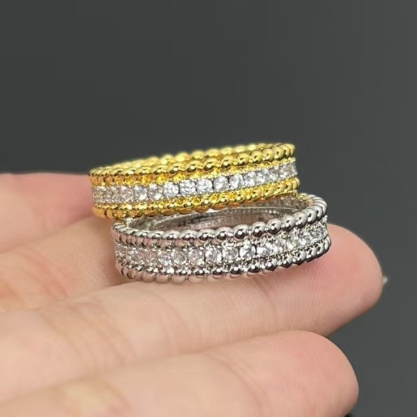 Classic brand Tiffany New product row of diamond rings Factory Direct Sales with Free Shipping