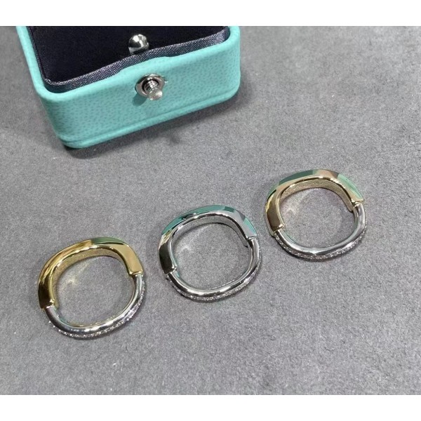 Classic brand Tiffany New U-shaped lock ring Factory Direct Sales with Free Shipping