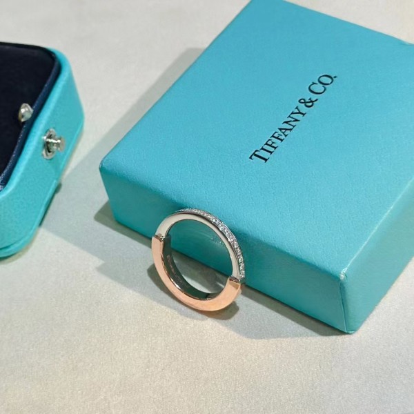 Classic brand Tiffany New U-shaped lock ring Factory Direct Sales with Free Shipping