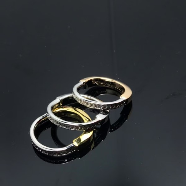 Classic brand Tiffany New U-shaped lock ring Factory Direct Sales with Free Shipping