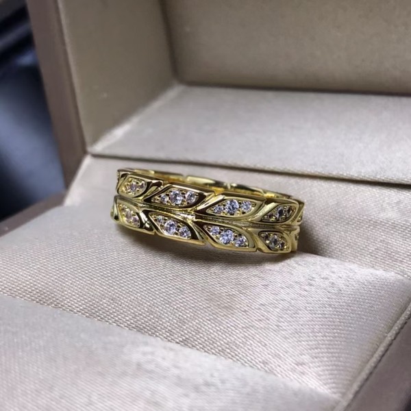Classic brand Tiffany New Vine Diamond Ring Factory Direct Sales with Free Shipping