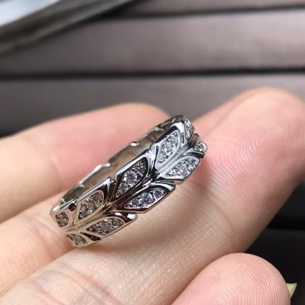 Classic brand Tiffany New Vine Diamond Ring Factory Direct Sales with Free Shipping