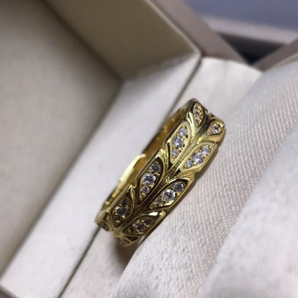 Classic brand Tiffany New Vine Diamond Ring Factory Direct Sales with Free Shipping