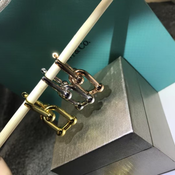 Classic Brand Tiffany Earrings New naked U-shaped horseshoe earrings Factory Direct Sales Free Shipping