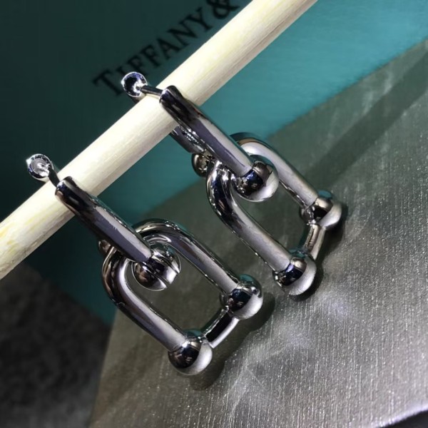 Classic Brand Tiffany Earrings New naked U-shaped horseshoe earrings Factory Direct Sales Free Shipping