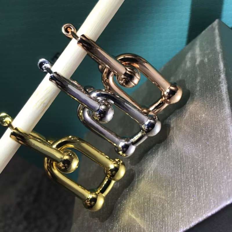Classic Brand Tiffany Earrings New naked U-shaped horseshoe earrings Factory Direct Sales Free Shipping