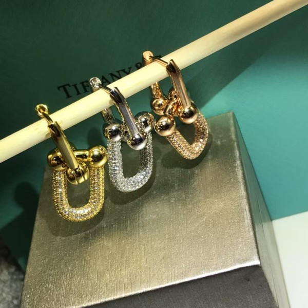 Classic Brand Tiffany Earrings New Starry Sky U-shaped Horseshoe Earrings Factory Direct Sales Free Shipping