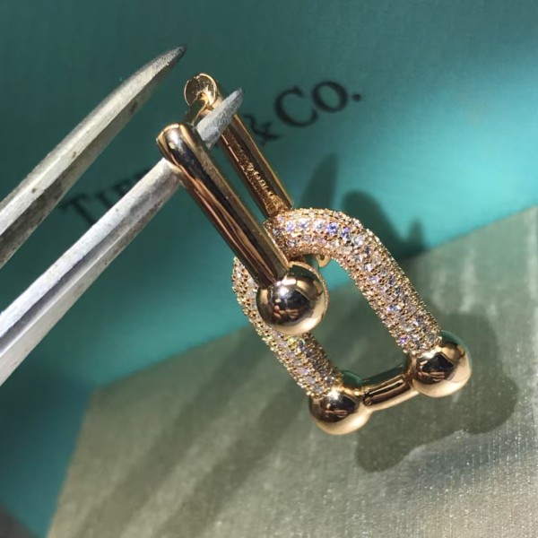 Classic Brand Tiffany Earrings New Starry Sky U-shaped Horseshoe Earrings Factory Direct Sales Free Shipping