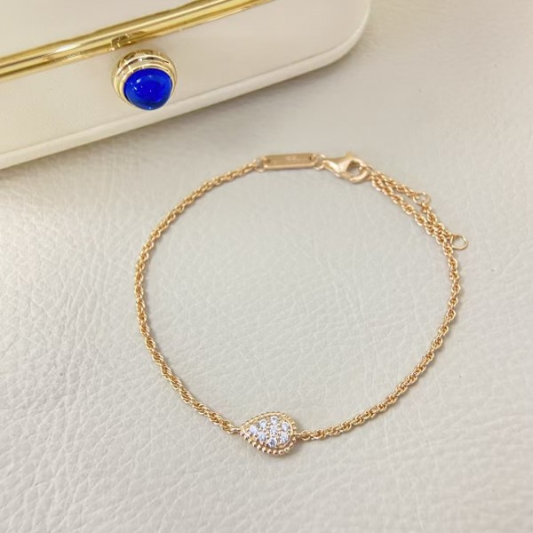 Classic brand Boucheron New diamond studded water droplet bracelet Factory Direct Sales with Free Shipping