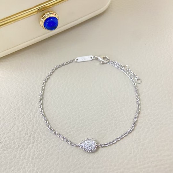 Classic brand Boucheron New diamond studded water droplet bracelet Factory Direct Sales with Free Shipping