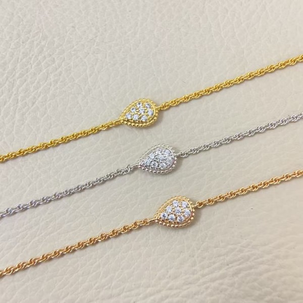 Classic brand Boucheron New diamond studded water droplet bracelet Factory Direct Sales with Free Shipping