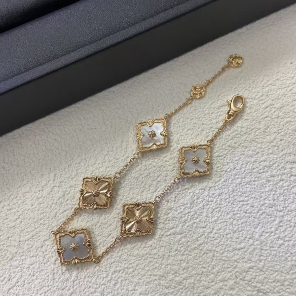 Classic brand Buccellati bracelet New Five Flower Laser Matchmaker Bracelet factory direct sales free shipping
