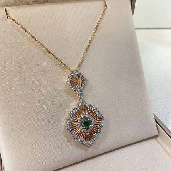 Classic brand Buccellati Necklace New brushed hollow color separated petal necklace factory direct sales free shipping