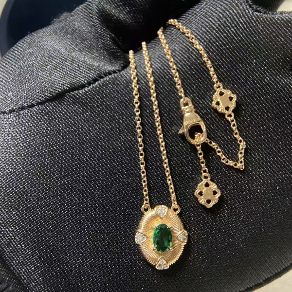 Classic brand Buccellati Necklace New brushed vintage main diamond necklace factory direct sales free shipping 