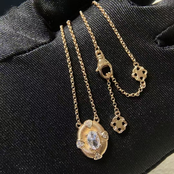 Classic brand Buccellati Necklace New brushed vintage main diamond necklace factory direct sales free shipping