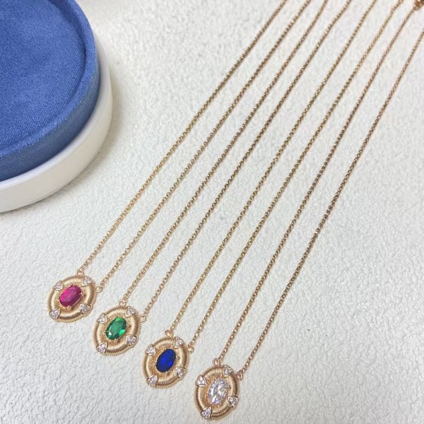 Classic brand Buccellati Necklace New brushed vintage main diamond necklace factory direct sales free shipping
