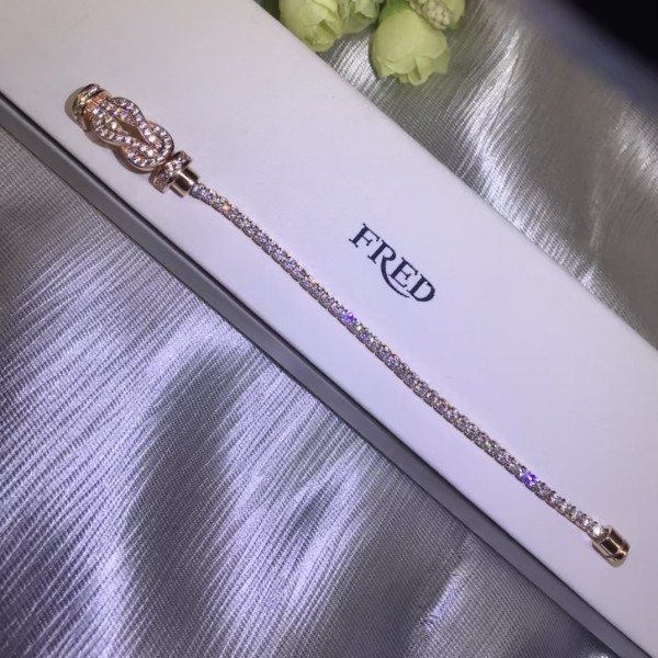 Light luxury brand FRED New Starry Sky 8-Character Bracelet Factory Direct Sales Free Shipping