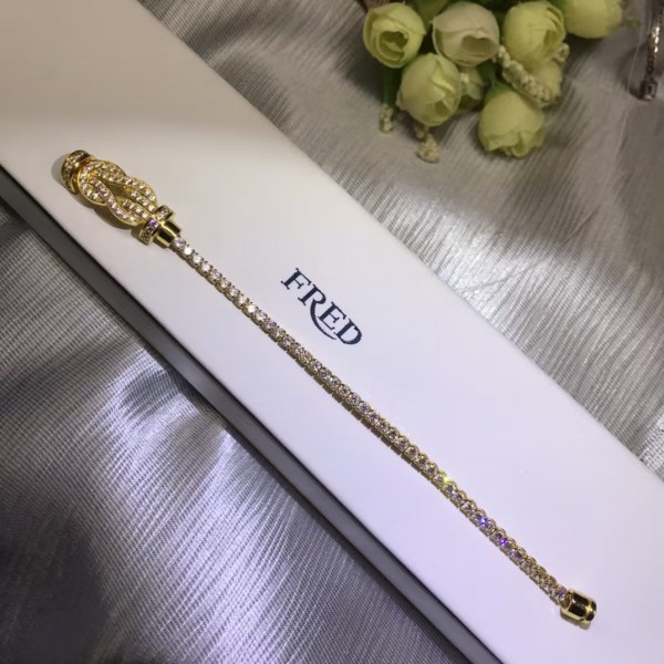 Light luxury brand FRED New Starry Sky 8-Character Bracelet Factory Direct Sales Free Shipping 