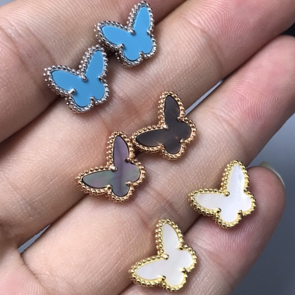 High-quality high-edition Van Cleef & Arpels butterfly earrings