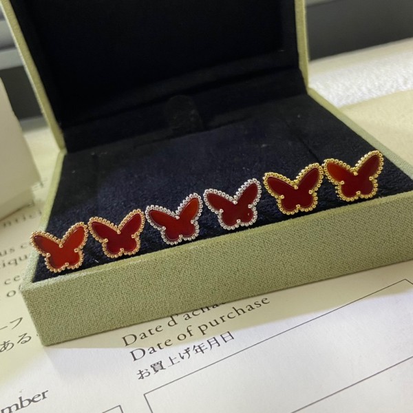 High-quality high-edition Van Cleef & Arpels butterfly earrings