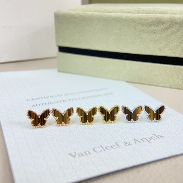 High-quality high-edition Van Cleef & Arpels butterfly earrings