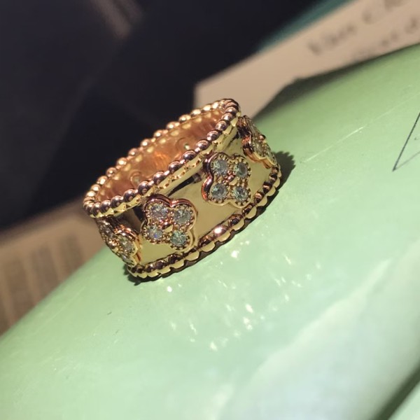 Classic brand Van Cleef&Arpels New VCA Kaleidoscope Ring factory direct sales free shipping