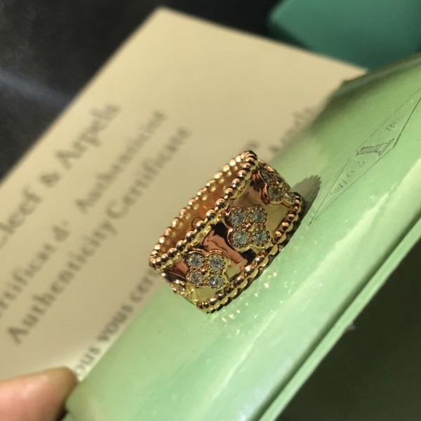 Classic brand Van Cleef&Arpels New VCA Kaleidoscope Ring factory direct sales free shipping