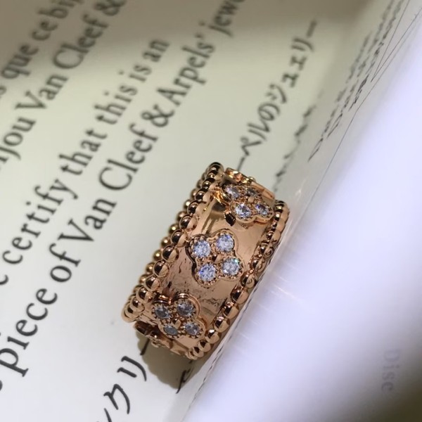 Classic brand Van Cleef&Arpels New VCA Kaleidoscope Ring factory direct sales free shipping