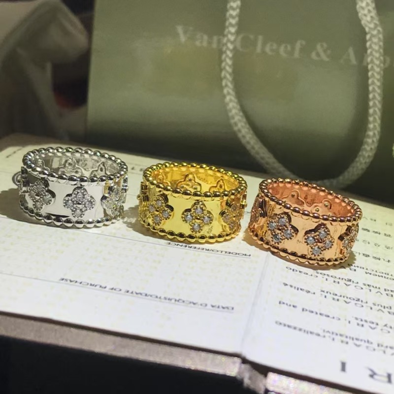 Classic brand Van Cleef&Arpels New VCA Kaleidoscope Ring factory direct sales free shipping