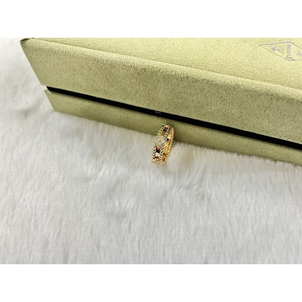 Classic brand Van Cleef&Arpels New VCA Kaleidoscope Narrow Edition Ring factory direct sales free shipping